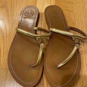 Tory Burch t Strap logo sandal